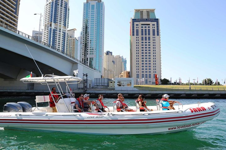 Experience Dubai from the water as you glide past stunning skyscrapers taking in the blend of traditional and modern architecture while soaking in the city's rich history and future innovation.